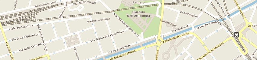 Mappa della impresa onda a FIRENZE