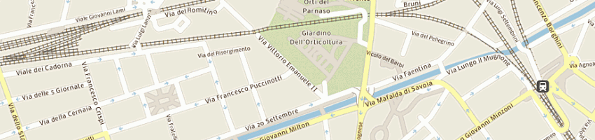 Mappa della impresa moschini cristina a FIRENZE