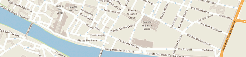 Mappa della impresa chiantini fabio a FIRENZE