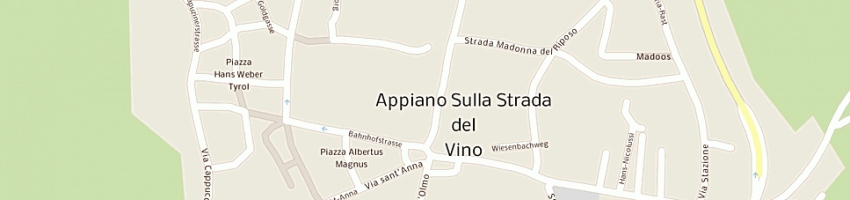 Mappa della impresa vantaggiato claudio a APPIANO SULLA STRADA DEL VINO