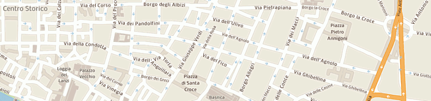 Mappa della impresa l'arte del lampadario in stile a FIRENZE