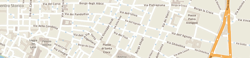 Mappa della impresa puccini carlo a FIRENZE