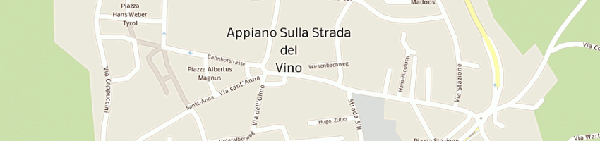 Mappa della impresa pizzeria uberetscherkeller a APPIANO SULLA STRADA DEL VINO