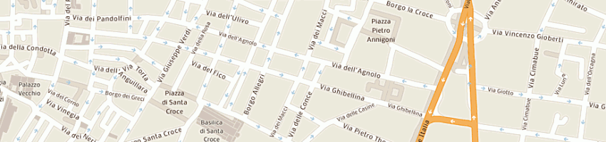 Mappa della impresa sim srl a FIRENZE