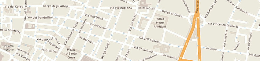 Mappa della impresa martindago bed and breakfast a FIRENZE