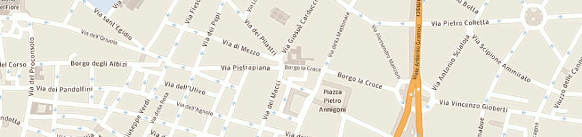 Mappa della impresa unipol banca (spa) a FIRENZE