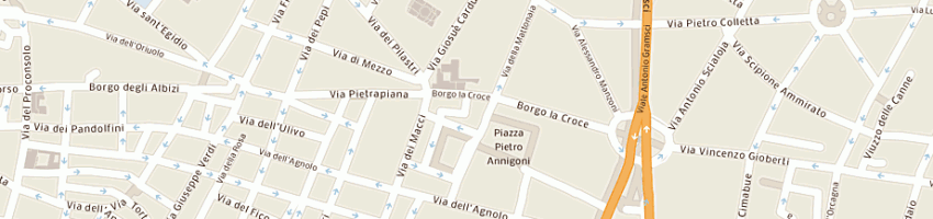 Mappa della impresa peruzzi filippo a FIRENZE