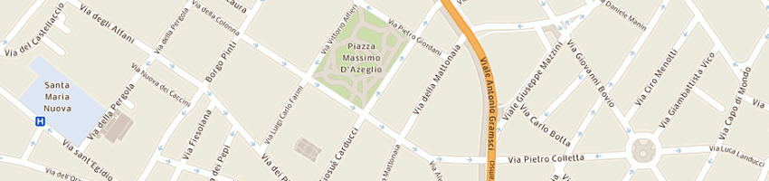 Mappa della impresa minet italia srl a FIRENZE