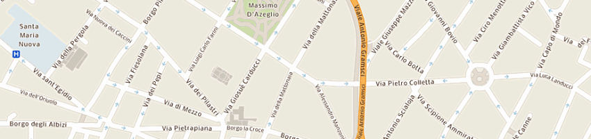 Mappa della impresa mazzanti giorgio a FIRENZE