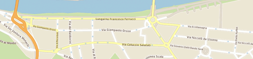 Mappa della impresa autofficina melani massimo a FIRENZE