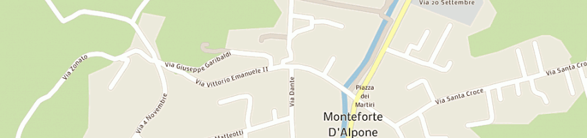 Mappa della impresa istituto scolastico comprensivo a MONTEFORTE D ALPONE