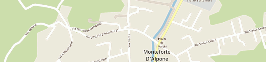 Mappa della impresa banca popolare di verona a MONTEFORTE D ALPONE