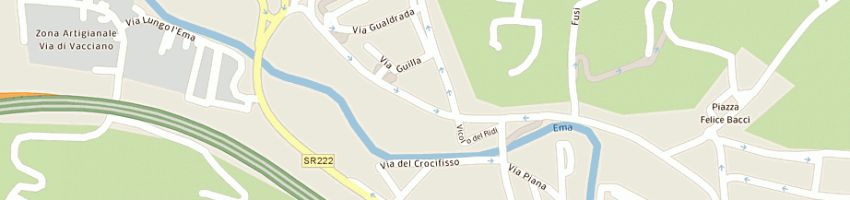 Mappa della impresa volpi bruno a FIRENZE