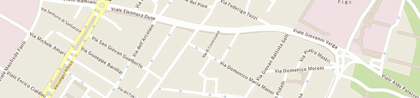 Mappa della impresa valli gianfranco a FIRENZE