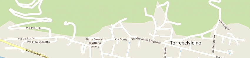 Mappa della impresa municipio a TORREBELVICINO