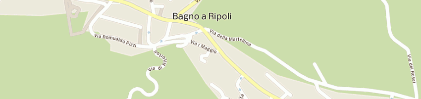 Mappa della impresa puleo claudio a BAGNO A RIPOLI