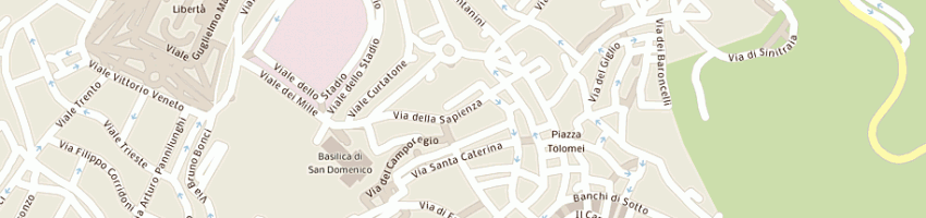 Mappa della impresa sartoria vinicio a SIENA