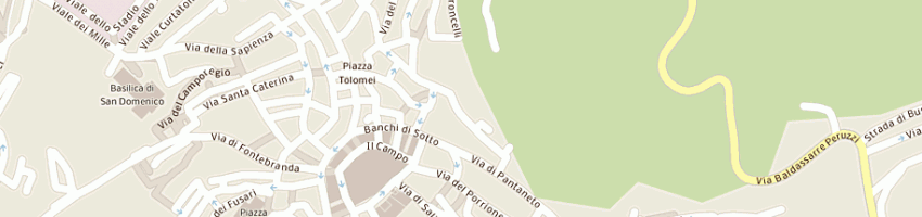 Mappa della impresa il bagnolone srl a SIENA