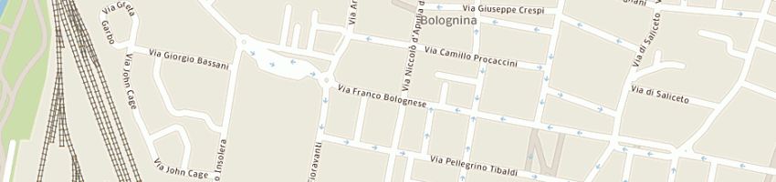 Mappa della impresa bonini carlo a BOLOGNA