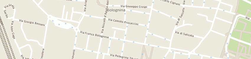 Mappa della impresa cristiani carlo a BOLOGNA