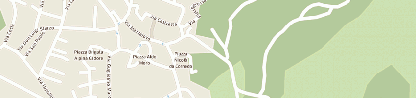 Mappa della impresa cassa rurale ed artigiana di brendola credito cooperativo scarl a CORNEDO VICENTINO