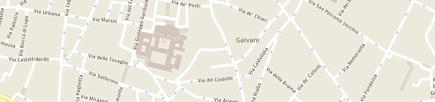 Mappa della impresa capuano silvia a BOLOGNA