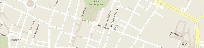 Mappa della impresa polisportiva elleppi irnerio a BOLOGNA