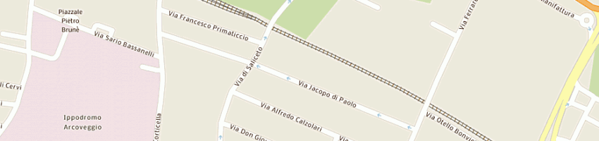 Mappa della impresa foresti sas a BOLOGNA