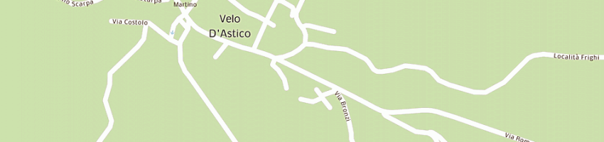 Mappa della impresa toniolo oreste a VELO D ASTICO