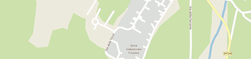 Mappa della impresa komet spa a TRISSINO