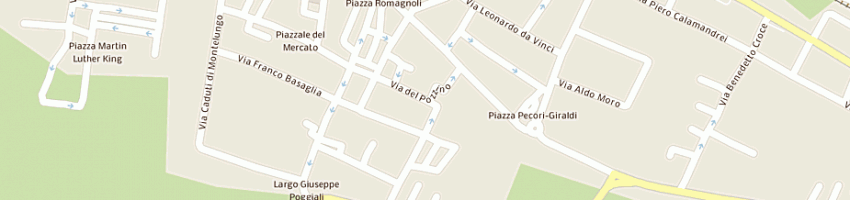 Mappa della impresa studio gualdani a BORGO SAN LORENZO