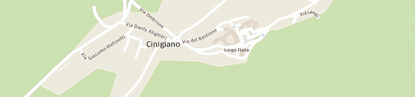 Mappa della impresa ciacci tiziano a CINIGIANO