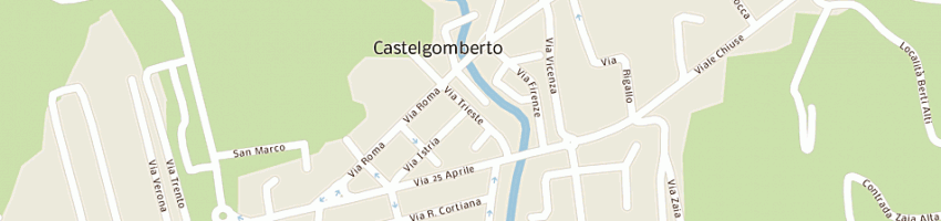 Mappa della impresa perin giorgio a CASTELGOMBERTO