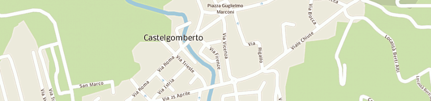 Mappa della impresa grigoletto leonida arturo a CASTELGOMBERTO