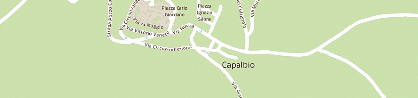 Mappa della impresa lory shop a CAPALBIO