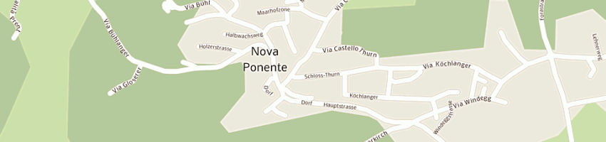 Mappa della impresa casa parrocchiale nova ponente a NOVA PONENTE