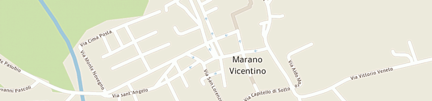 Mappa della impresa banca popolare di vicenza a MARANO VICENTINO