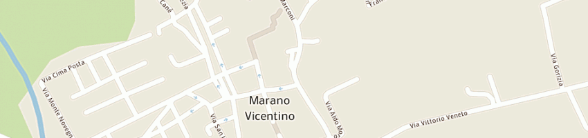 Mappa della impresa valmorbida ivo snc a MARANO VICENTINO