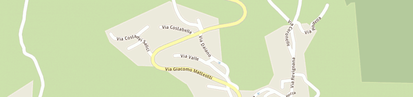 Mappa della impresa garni' villa maria a CAVALESE