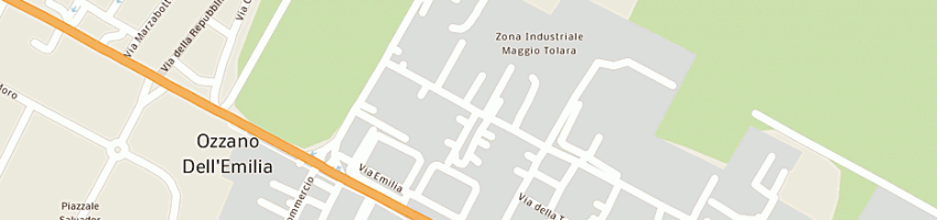 Mappa della impresa valford srl a OZZANO DELL EMILIA