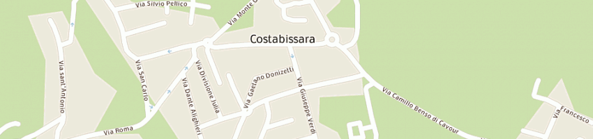 Mappa della impresa de boni pierina a COSTABISSARA