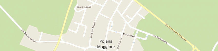 Mappa della impresa banca popolare di vicenza a POJANA MAGGIORE