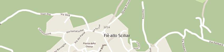 Mappa della impresa boutique futura a FIE ALLO SCILIAR