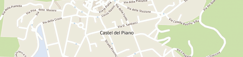 Mappa della impresa rotellini rossano a CASTEL DEL PIANO