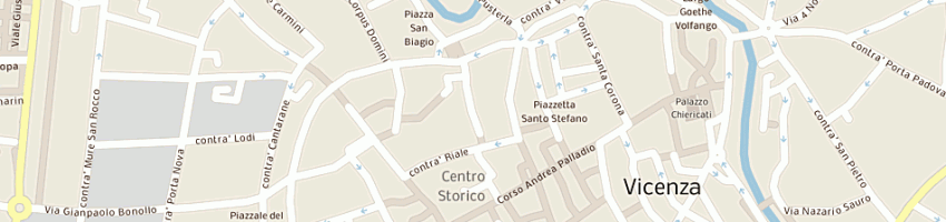 Mappa della impresa zappia rosario a VICENZA