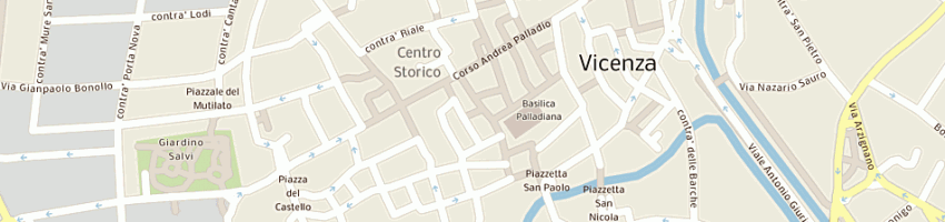 Mappa della impresa vivian gianfranco a VICENZA