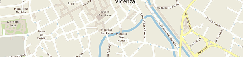 Mappa della impresa fucito giuseppe a VICENZA