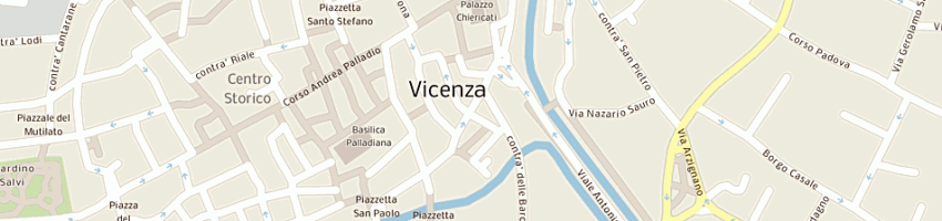 Mappa della impresa banca monte dei paschi di siena spa a VICENZA