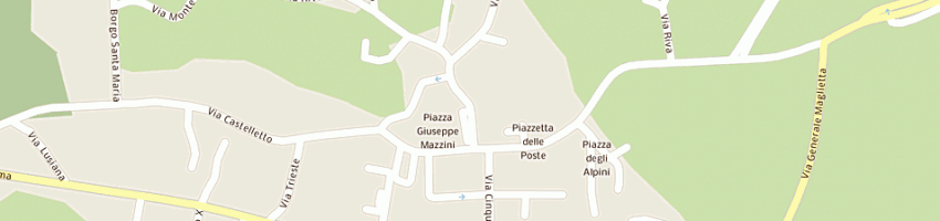 Mappa della impresa galvan ruggero a BREGANZE