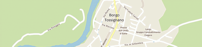 Mappa della impresa d'elia palmino di d'elia palmino e c snc a BORGO TOSSIGNANO